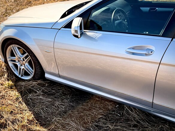 2008 Mercedes-Benz C-Класс 280 III (W204), серебристый, 1250000 рублей - вид 10