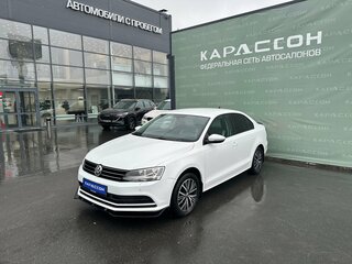 2017 Volkswagen Jetta VI Рестайлинг, белый, 1450000 рублей, вид 1