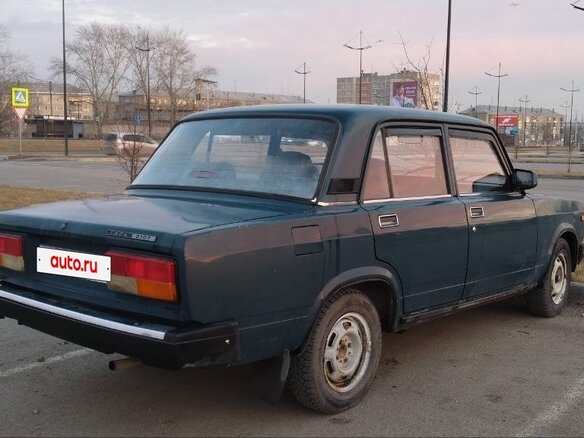 2005 Lada (ВАЗ) 2107, синий, 105000 рублей - вид 10