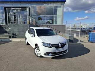 2015 Renault Logan II, белый, 650000 рублей, вид 3