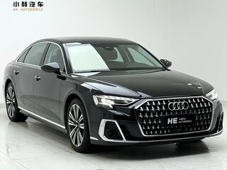 2025 Audi A8 Long 45 TFSI IV (D5) Рестайлинг, чёрный, 8825963 рублей, вид 1