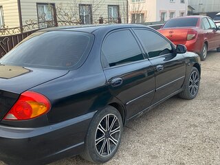 2006 Kia Spectra I Рестайлинг 2, чёрный, 330000 рублей, вид 5