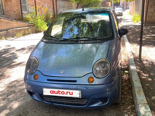 2008 Daewoo Matiz I Рестайлинг, синий, 155000 рублей, вид 1