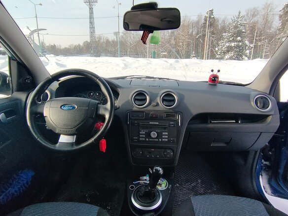 2008 Ford Fusion I Рестайлинг, синий, 255000 рублей - вид 12
