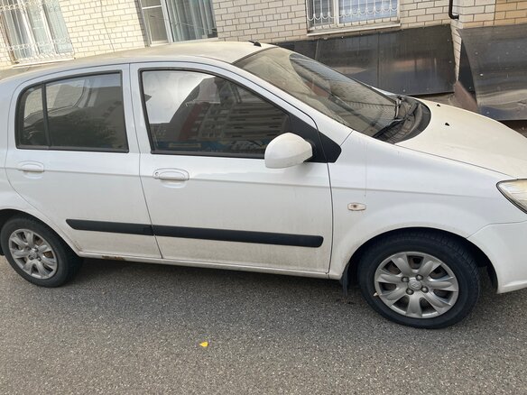 2008 Hyundai Getz I Рестайлинг, белый, 400000 рублей - вид 3
