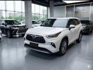 2026 Toyota Highlander IV (XU70), белый, 5360000 рублей, вид 2