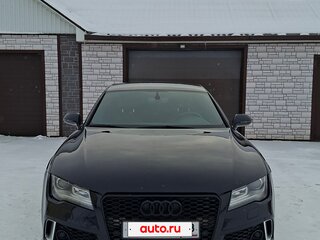 2012 Audi A7 I (4G), чёрный, 1500000 рублей, вид 3