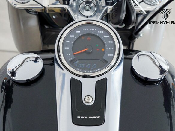 2017 Harley-Davidson Fat Boy, чёрный, 1949000 рублей - вид 11