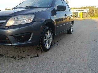 2016 Lada (ВАЗ) Granta I, серый, 575000 рублей, вид 1