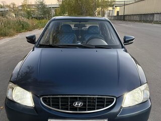 2006 Hyundai Accent ТагАЗ II, синий, 380000 рублей, вид 1
