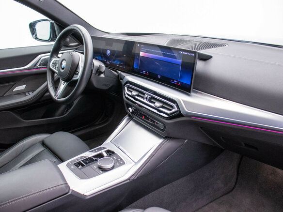 2024 BMW 4 серии 425i G22, G23, G26, чёрный - вид 9