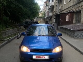2008 Lada (ВАЗ) Kalina I, синий, 230000 рублей, вид 1