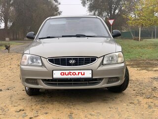 2008 Hyundai Accent ТагАЗ II, бежевый, 500000 рублей, вид 1