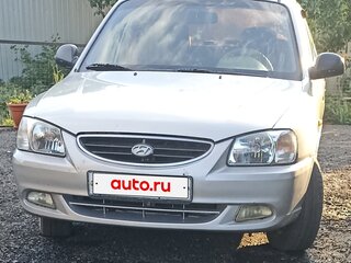 2008 Hyundai Accent ТагАЗ II, серый, 305000 рублей, вид 1