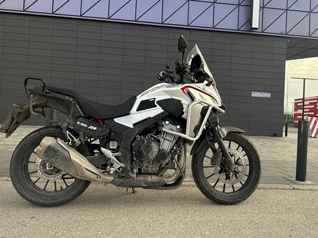2021 Honda CB 400X, серебристый, 560000 рублей, вид 2
