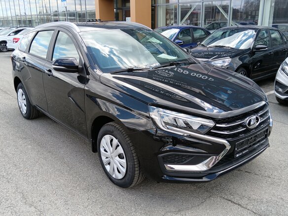2026 Lada (ВАЗ) Vesta SW I Рестайлинг (NG), чёрный, 1865000 рублей