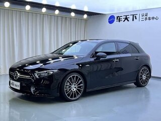 2023 Mercedes-Benz A-Класс AMG 35 AMG II (W177) Рестайлинг, чёрный, 5130000 рублей, вид 3
