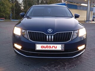 2017 Skoda Octavia III (A7) Рестайлинг, синий, 1330000 рублей, вид 3
