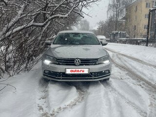 2014 Volkswagen Jetta VI Рестайлинг, серебристый, 921000 рублей, вид 3