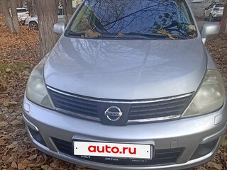 2008 Nissan Tiida I, серебристый, 640000 рублей, вид 1