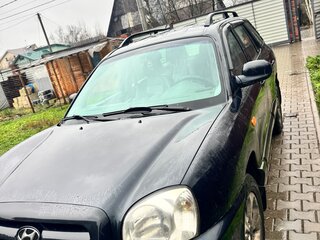 2007 Hyundai Santa Fe Classic Classic, чёрный, 450000 рублей, вид 1