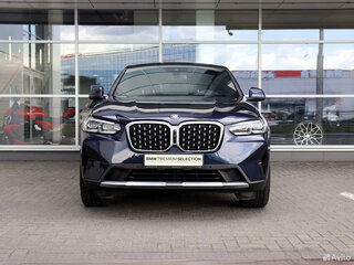 2021 BMW X4 30i II (G02) Рестайлинг, синий, 5300000 рублей, вид 2