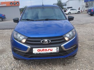 2021 Lada (ВАЗ) Granta I Рестайлинг, синий, 650000 рублей, вид 3