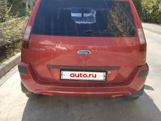 2007 Ford Fusion I Рестайлинг, красный, 499000 рублей, вид 4
