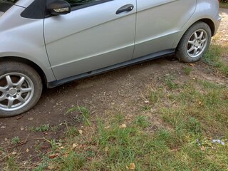 2006 Mercedes-Benz A-Класс 170 II (W169), серебристый, 900000 рублей, вид 2