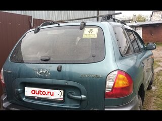 2003 Hyundai Santa Fe I, зелёный, 365000 рублей, вид 4