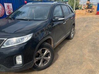 2014 Kia Sorento II Рестайлинг, чёрный, 1490000 рублей, вид 2