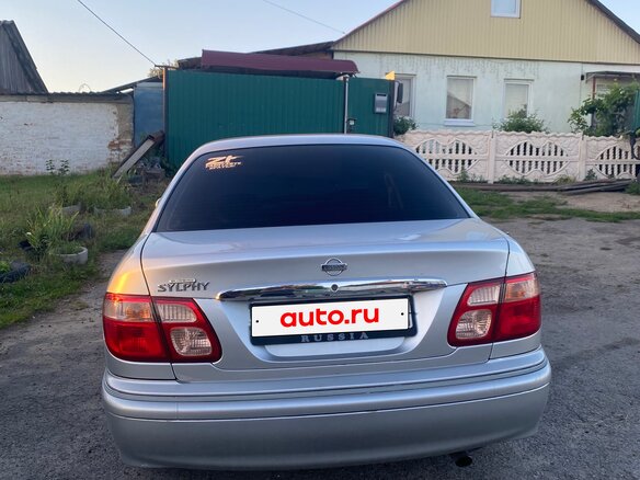 2001 Nissan Sunny N16, серебристый, 350000 рублей - вид 1