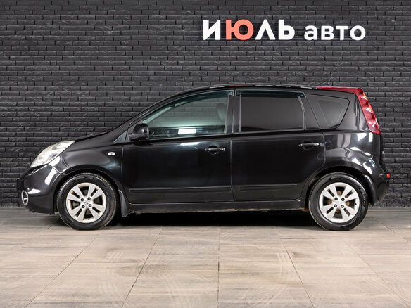 2012 Nissan Note I Рестайлинг, чёрный - вид 3