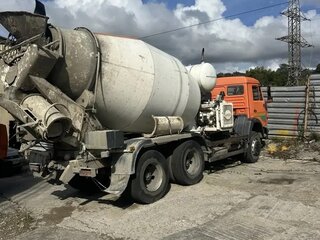 2004 КамАЗ Автобетоносмеситель, оранжевый, 1300000 рублей, вид 4