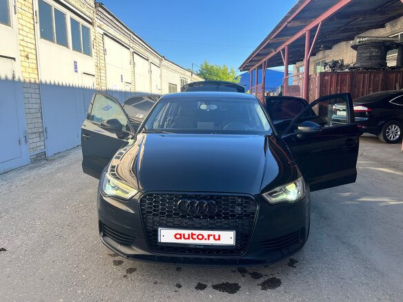 2014 Audi A3 III (8V), чёрный - вид 1
