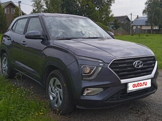 2021 Hyundai Creta II, серый, 2380000 рублей, вид 3