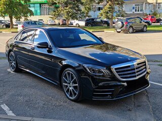 2019 Mercedes-Benz S-Класс 450 Long VI (W222, C217) Рестайлинг, чёрный, 6000000 рублей, вид 1
