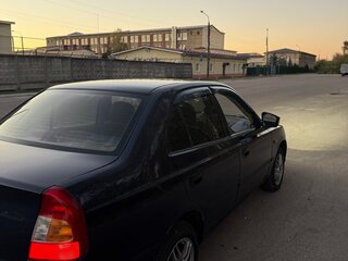 2006 Hyundai Accent ТагАЗ II, синий, 380000 рублей, вид 3