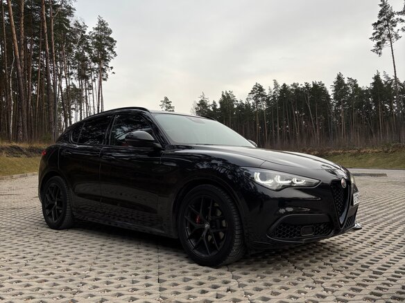 2020 Alfa Romeo Stelvio I Рестайлинг, чёрный, 2699000 рублей - вид 3