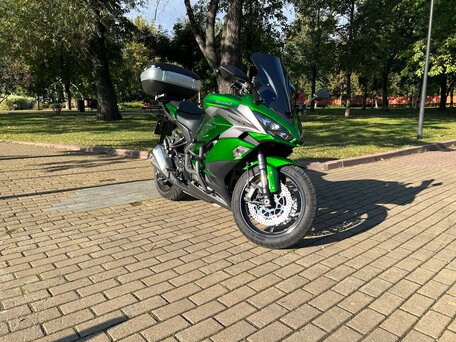 2019 Kawasaki Ninja 1000 SX, зелёный, 1050000 рублей, вид 1