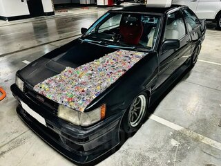 1986 Toyota Corolla Levin IV (AE85/AE86), серый, 1700000 рублей, вид 1