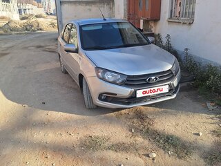 2021 Lada (ВАЗ) Granta I Рестайлинг, серый, 700000 рублей, вид 1