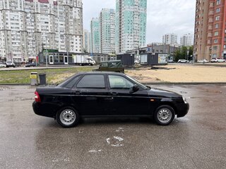 2012 Lada (ВАЗ) Priora I, чёрный, 420000 рублей, вид 2