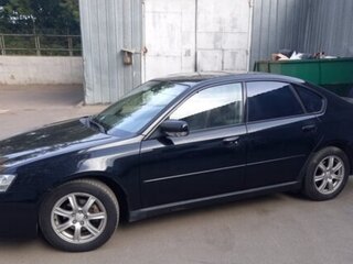 2004 Subaru Legacy IV, чёрный, 770000 рублей, вид 4
