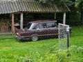 2007 Lada (ВАЗ) 2107, пурпурный, 130000 рублей - вид 2