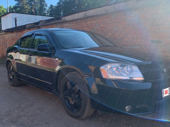 2007 Dodge Avenger II, чёрный, 850000 рублей - вид 3