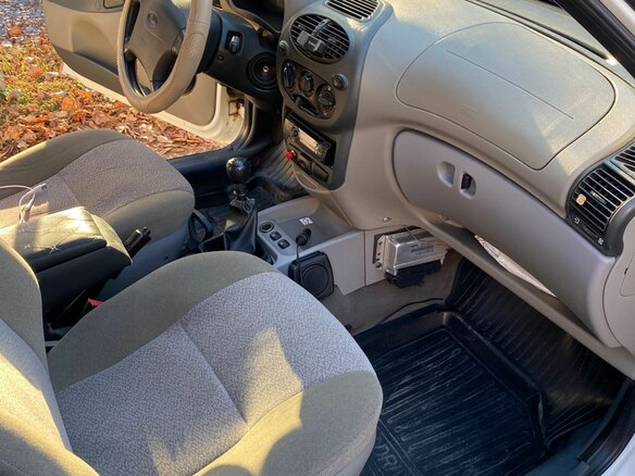 2010 Lada (ВАЗ) Kalina I, белый, 355000 рублей - вид 9