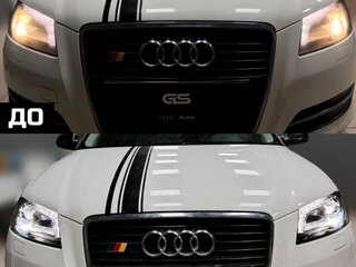 2011 Audi A3 II (8P) Рестайлинг 2, белый, 850000 рублей, вид 4