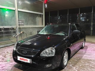 2011 Lada (ВАЗ) Priora I, чёрный, 400000 рублей, вид 2