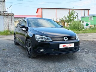 2013 Volkswagen Jetta VI, чёрный, 1000000 рублей, вид 3